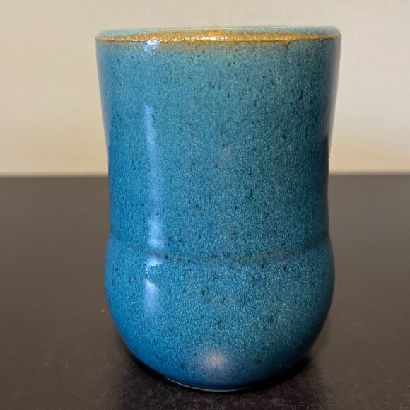 Handcrafted Blue Glaze Pottery Mug ~ CS Pottery - Picture 4 of 14